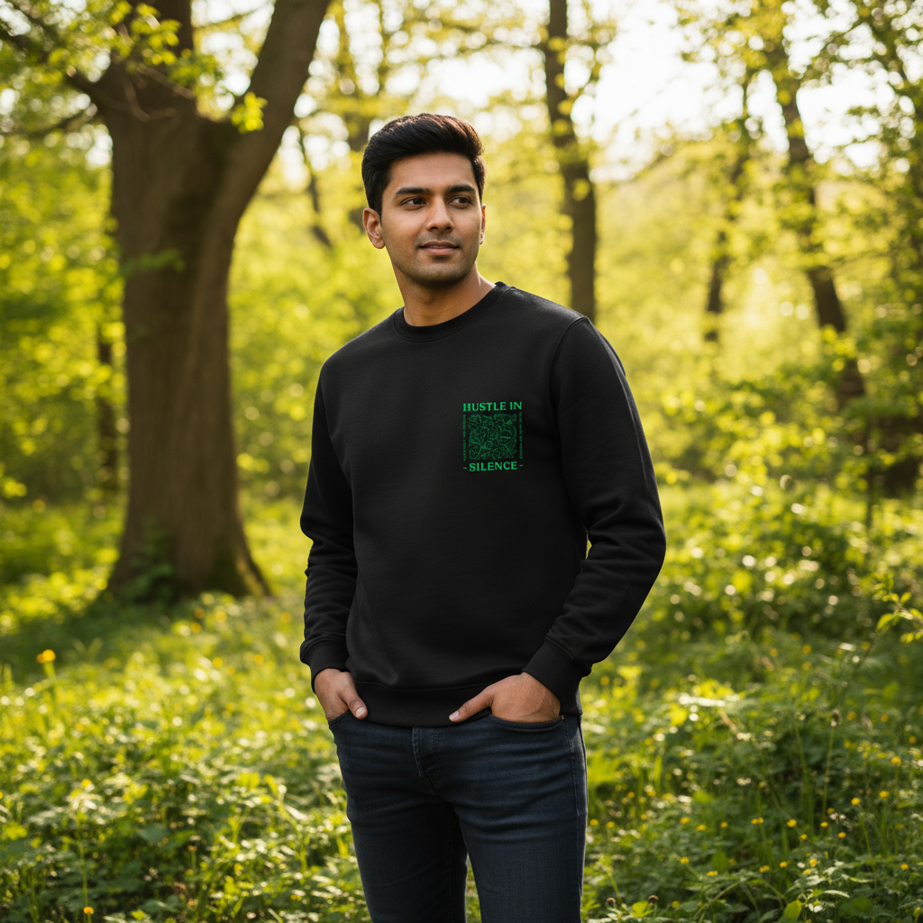 Hustle In Sweatshirt