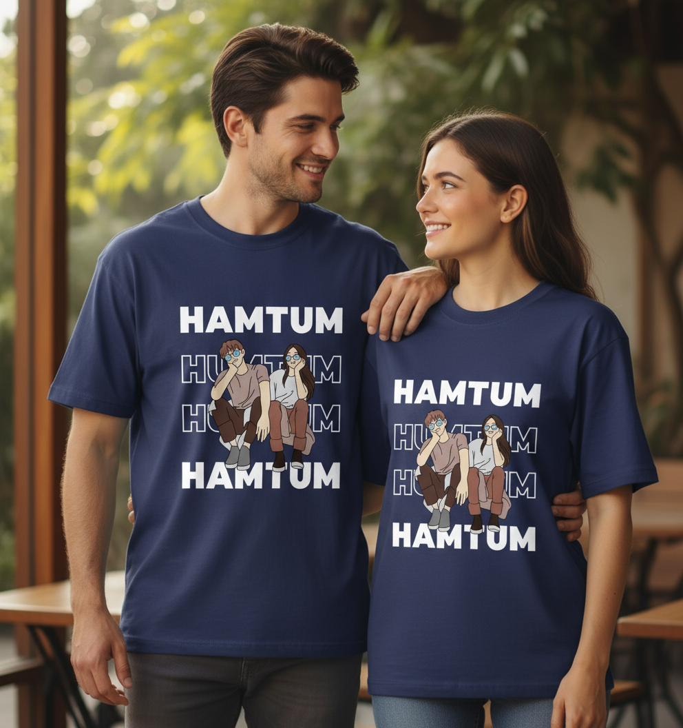 HAM TUM Over sized UNISEX Printed Pure Cotton