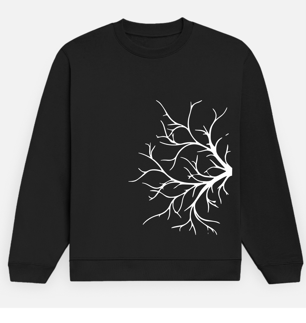 Tree Printed Sweatshirt Pure Cotton