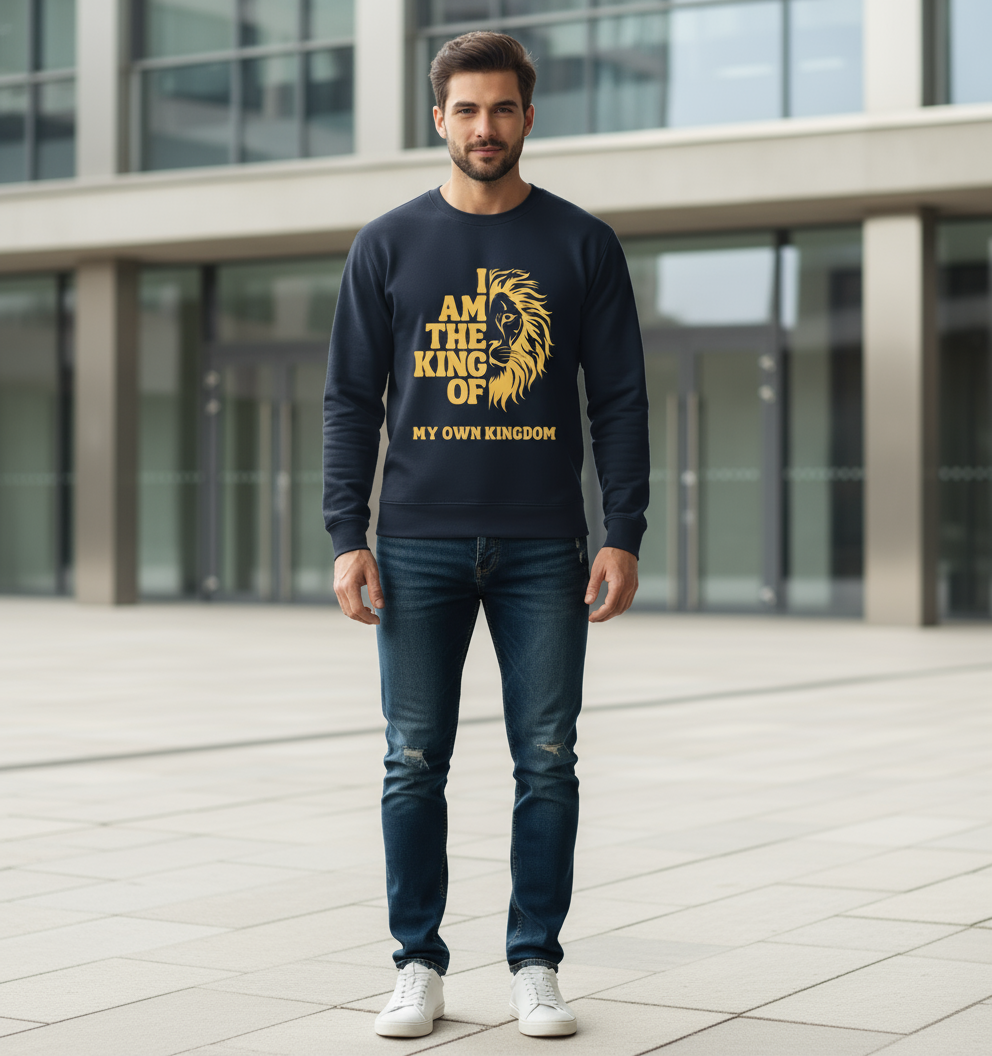 Kingdom Sweatshirt Printed Pure Cotton