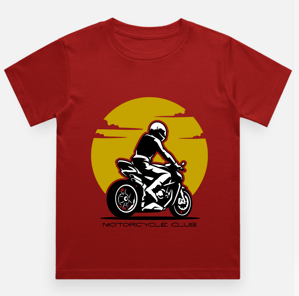Kids Bike lover T Shirt Pure Cotton