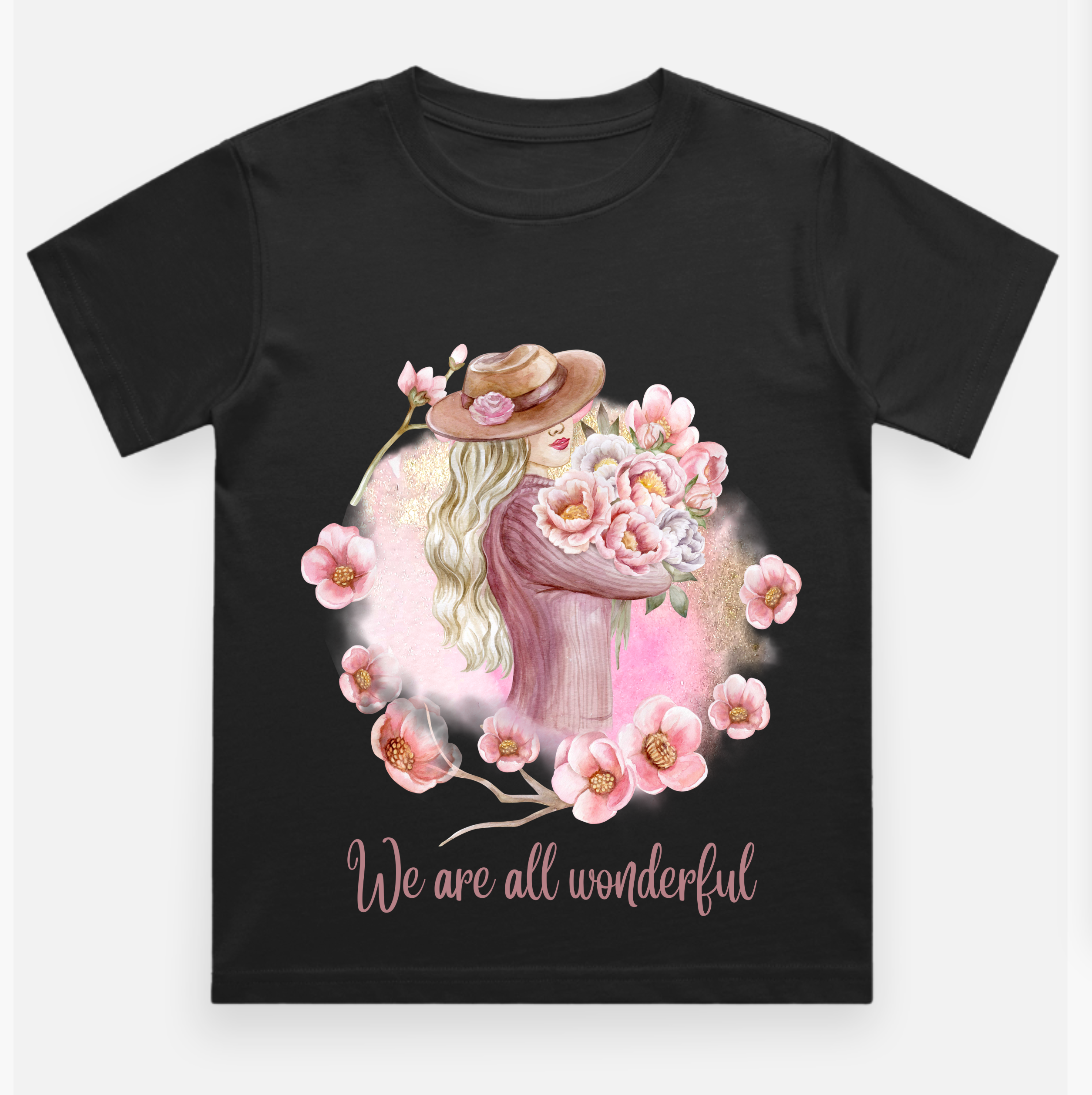 Wonderful Girl Kids T Shirt