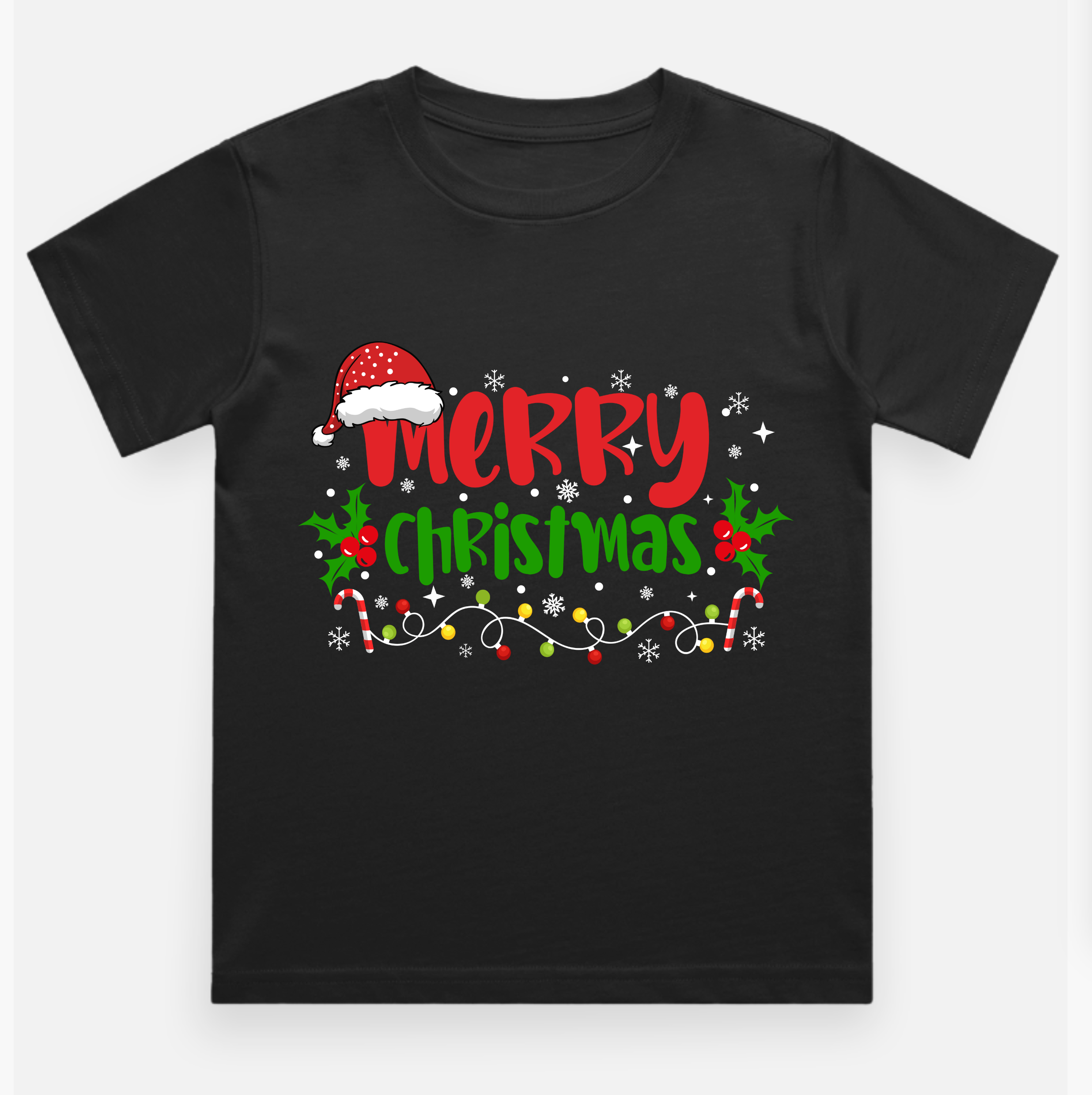 Merry Christmas Kids Shirt Pure Cotton