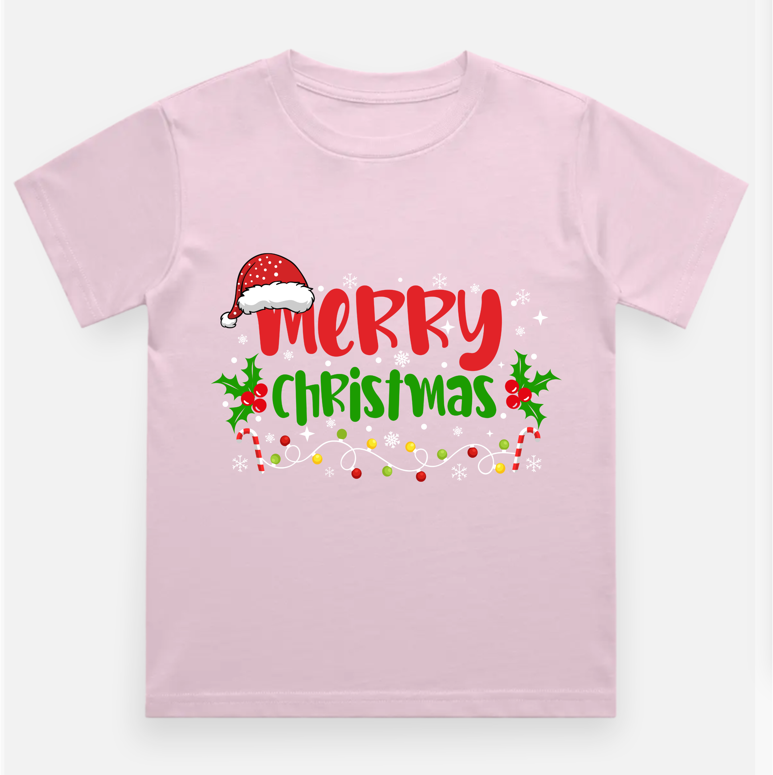 Merry Christmas Kids Shirt Pure Cotton