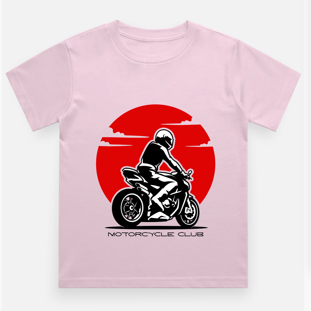 Kids Bike lover T Shirt Pure Cotton