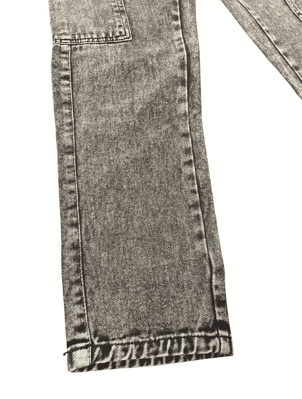 Trendy Black Wash Cargo Jeans Cool & Comfortable Look