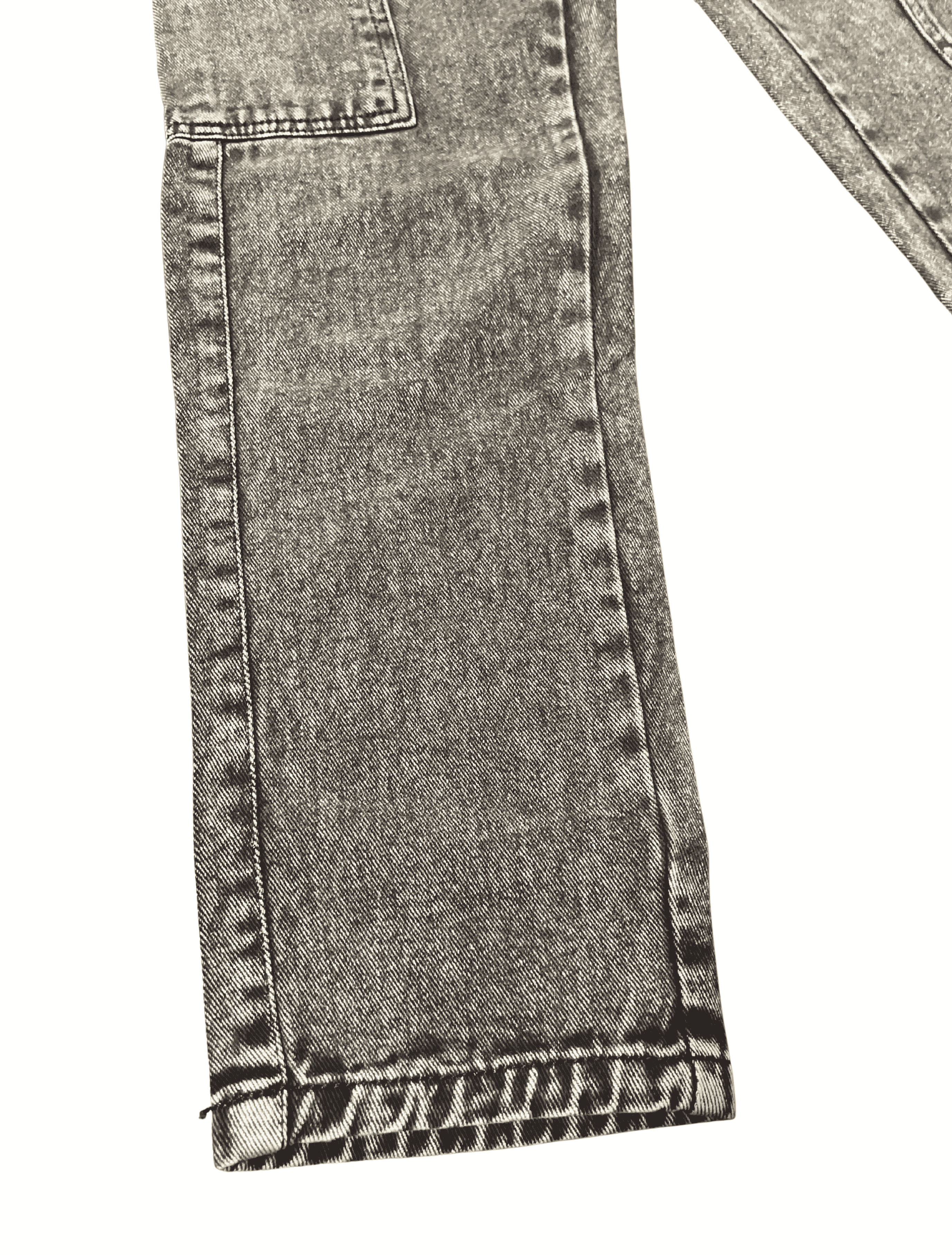 Trendy Black Wash Cargo Jeans Cool & Comfortable Look