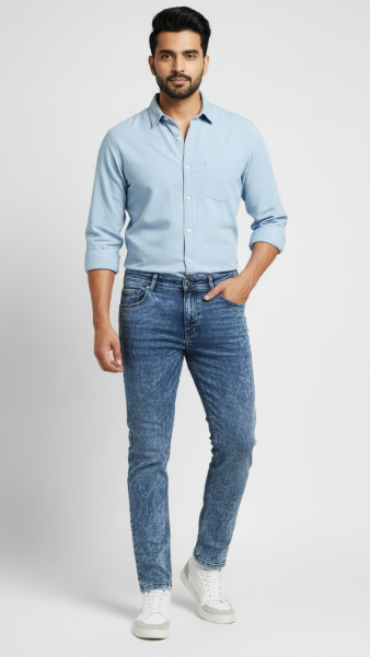 Diesel men's slim regular straight fit