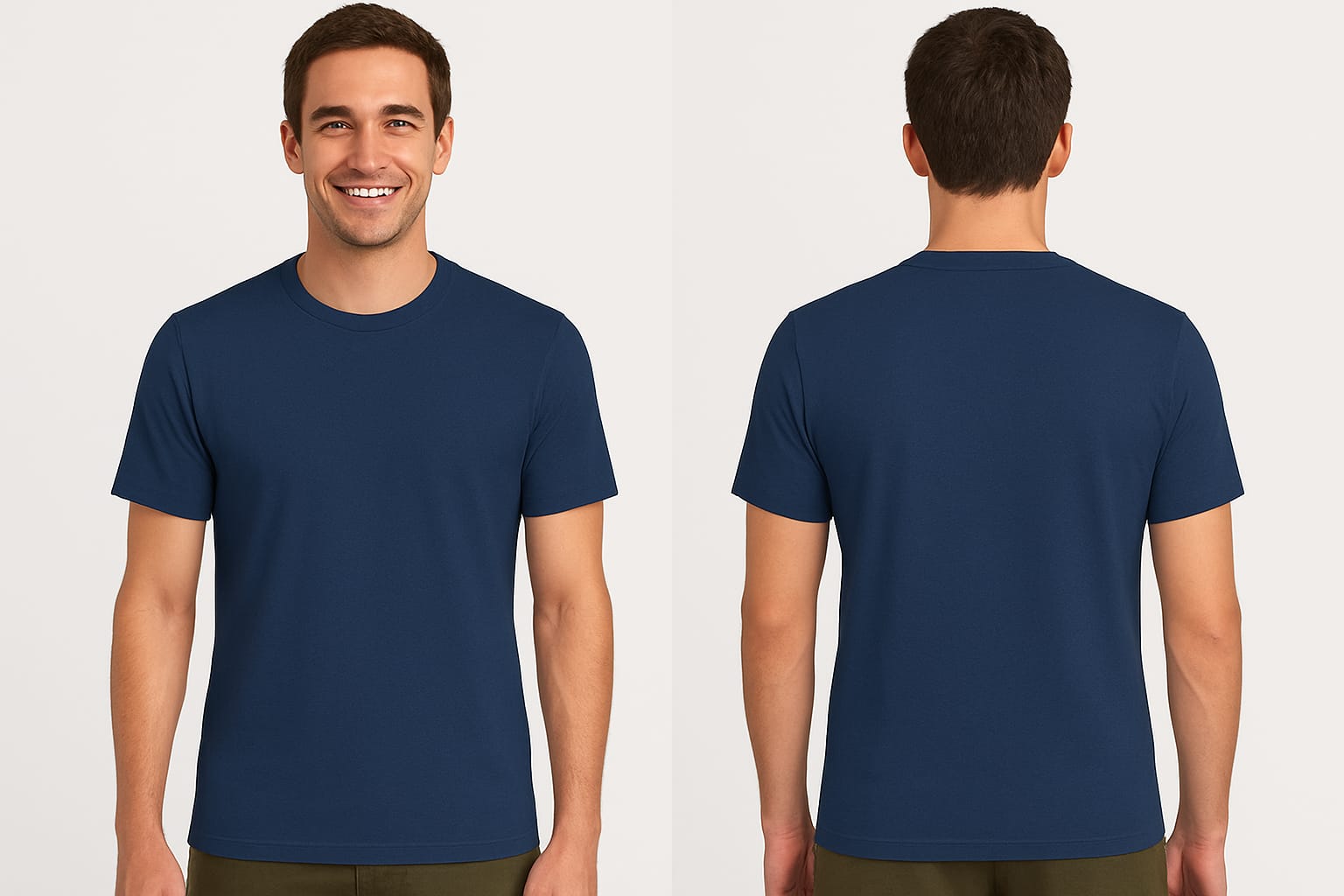 Pure Cotton Plain T Shirt Combo of 3 as 1 set