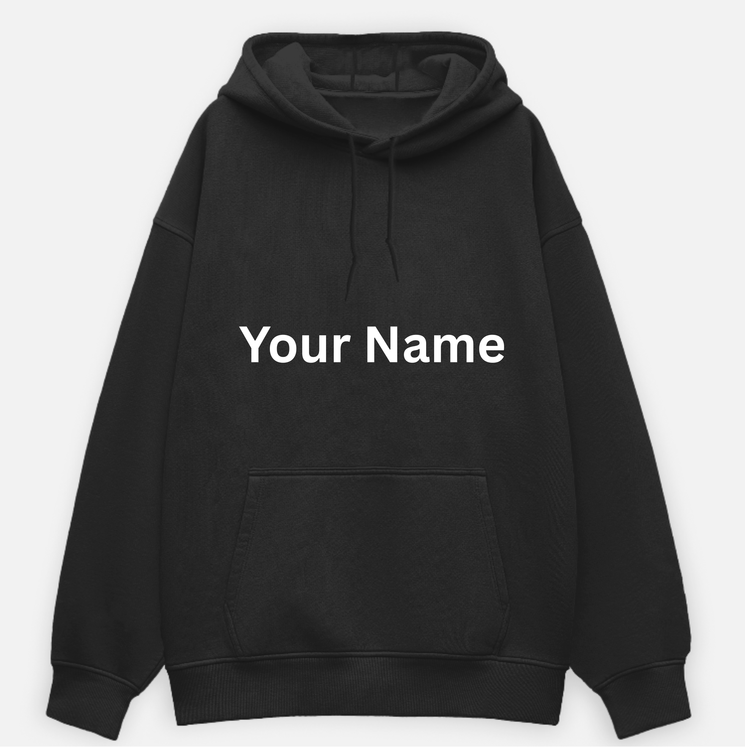 Customized Unisex Oversized Hoodie with Name Print