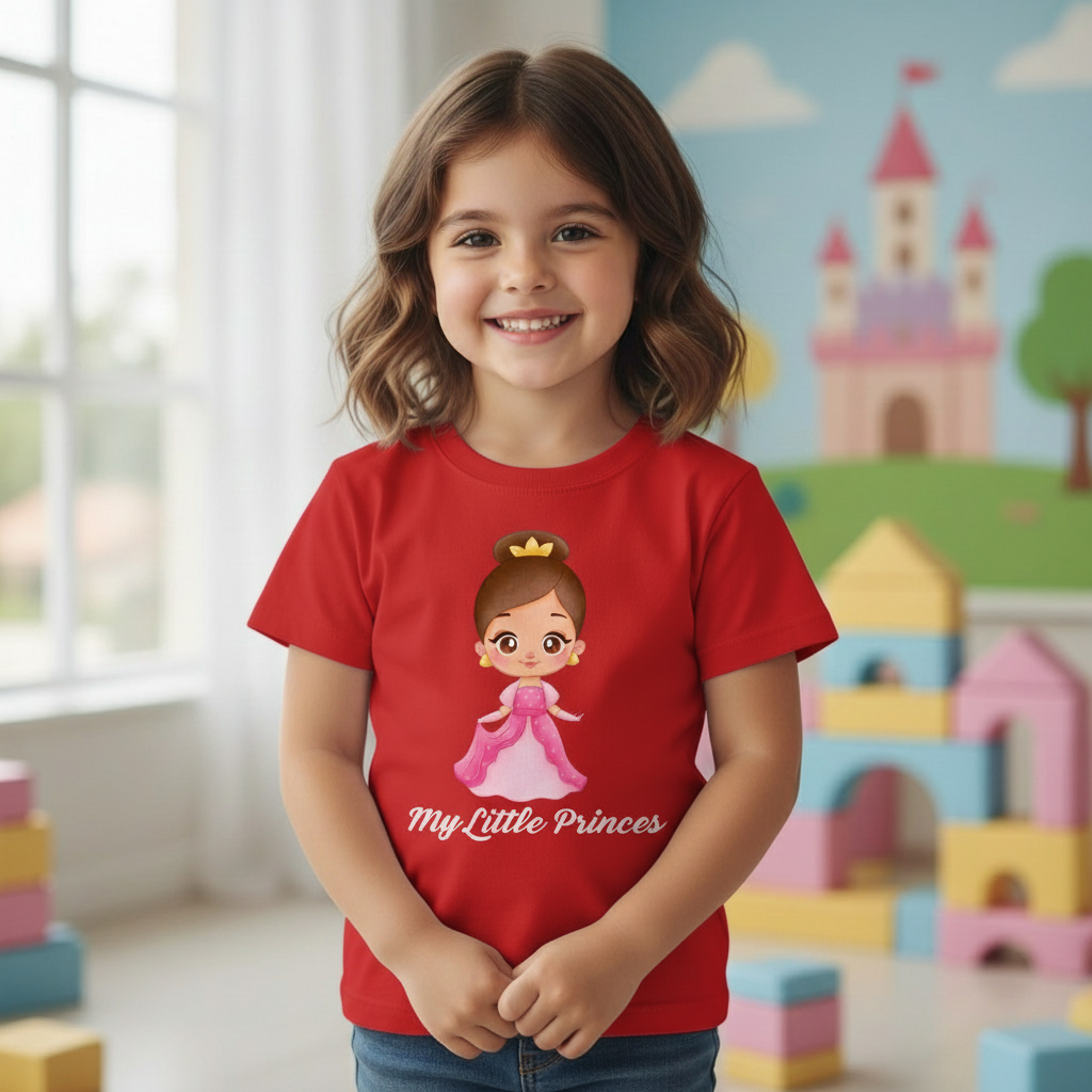 Little Princes Kids Printed T Shirt Pure Cotton