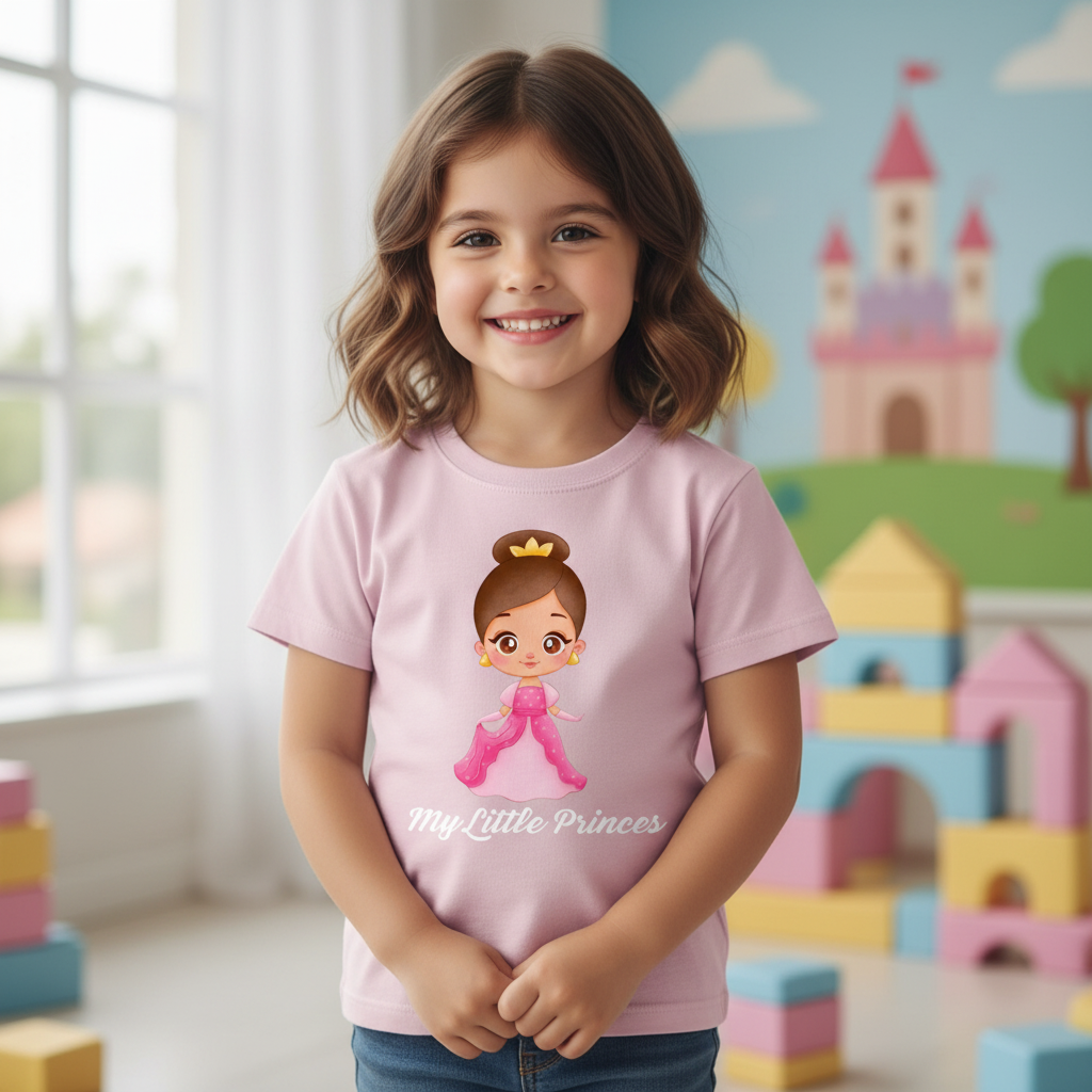 Little Princes Kids Printed T Shirt Pure Cotton