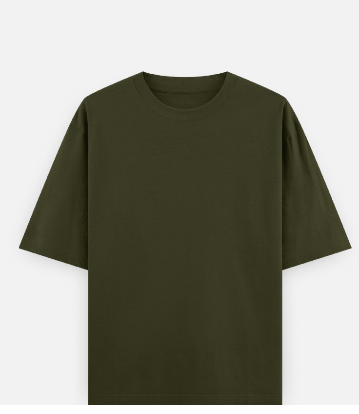 Plain Over sized UNISEX Cotton T Shirt