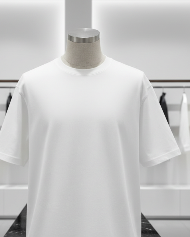 Bike & Traveler Over Sized  Cotton T Shirt