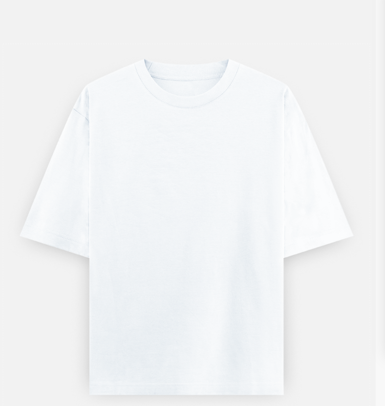 Plain Over sized UNISEX Cotton T Shirt