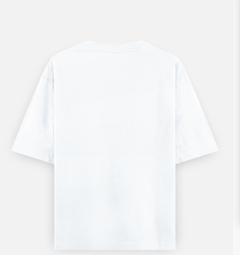 Love - Over Sized UNISEX Printed Pure Cotton T Shirt